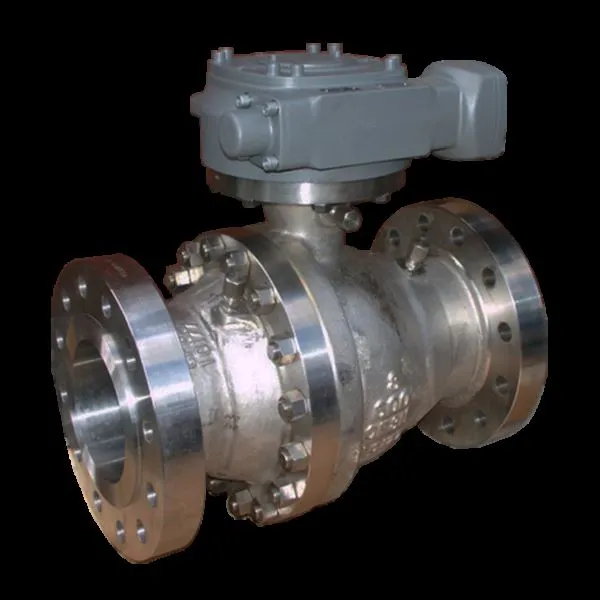 Viršutinis liejamas plieninis rutulinis vožtuvas